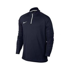 Nike M NK DRY DRIL TOP ACDMY, 10 | PIŁKA NOŻNA / PIŁKA NOŻNA | MĘŻCZYZNA | TOP Z DŁUGIM RĘKAWEM | OBSIDIAN / WHITE / WHITE | XL. Białe koszulki męskie Nike, xl, bez wzorów, z golfem, z długim rękawem, długie, na golfa. W wyprzedaży za 204,37 zł.