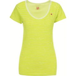 Loap Bernice Koszulka Żółty. Żółte koszulki damskie Loap, m, w paski, z elastanu. Za 59,95 zł.