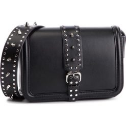 Torebka RED VALENTINO - RQ2B0B40 Nero 0NO. Czarne listonoszki damskie marki Red Valentino, bez wzorów, ze skóry, bez dodatków. Za 1939,00 zł.