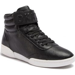 Sneakersy DKNY - Wesli K4839609 Black. Czarne półbuty damskie DKNY, ze skóry. W wyprzedaży za 509,00 zł.