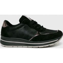 Answear - Buty. Czarne buty sportowe damskie ANSWEAR, bez wzorów, z gumy, sportowe. W wyprzedaży za 89,90 zł.