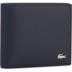 Duży Portfel Męski LACOSTE - Billfold Cc Holder NH2935FG Peacoat 021. Niebieskie portfele męskie Lacoste, bez wzorów, ze skóry. Za 479,00 zł.
