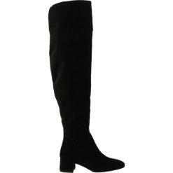 Kozaki - A5157 VEL NER. Czarne buty zimowe damskie Venezia, z materiału. Za 399,00 zł.
