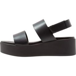 Rzymianki damskie: Steve Madden RACHEL Sandały na platformie black