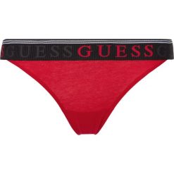 Guess Spodenki Czerwony. Czerwone figi damskie Guess, m, z aplikacjami, z elastanu. Za 63,95 zł.