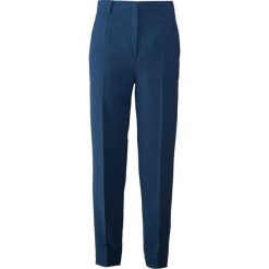 By Malene Birger Spodnie materiałowe skyline. Niebieskie spodnie damskie marki By Malene Birger, bez wzorów, z poliesteru. Za 899,00 zł.