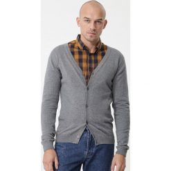 Szary Kardigan Ashwell. Szare kardigany męskie Born2be, xl, bez wzorów, długie. Za 99,99 zł.