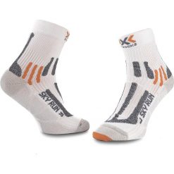 Skarpety Wysokie Unisex X-SOCKS - Running Sky Run 2.0 X020433 W000. Białe skarpetki damskie X SOCKS, bez wzorów, z elastanu. W wyprzedaży za 59,00 zł.