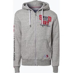 Bejsbolówki męskie: Superdry - Męska bluza rozpinana, szary