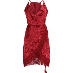 Sukienki hiszpanki: Glamorous Sukienka letnia burgendy
