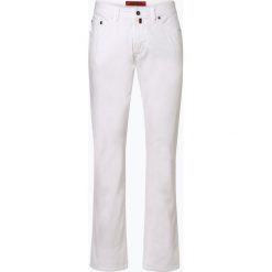 Pierre Cardin - Spodnie męskie – Deauville, biały. Białe spodnie męskie Pierre Cardin, m, bez wzorów, z bawełny. Za 429,95 zł.