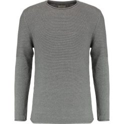 Swetry klasyczne męskie: Redefined Rebel BURTON Sweter mid grey melange