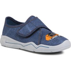 Kapcie SUPERFIT - 1-000298-81 S Blau. Niebieskie sandały chłopięce Superfit, z tworzywa sztucznego, bez zapięcia. Za 159,00 zł.