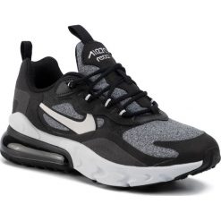 Buty NIKE - Air Max 270 React (Gs) BQ0103 003 Black/Vast Grey/Off Noir/White. Czarne buty sportowe damskie Nike, bez wzorów, ze skóry ekologicznej, sportowe, nike air max. Za 569,00 zł.