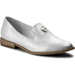 Lordsy SERGIO BARDI - Drenchia SS127298718AF 110. Szare półbuty damskie Sergio Bardi, na co dzień, bez wzorów, ze skóry, bez obcasa, na płaskiej podeszwie, bez zapięcia. W wyprzedaży za 159,00 zł.