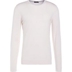 Swetry klasyczne męskie: J.LINDEBERG PERFECT MERINO Sweter whisper white