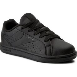 Buty Reebok - Royal Complete Cln BS6156 Black/Black. Czarne półbuty dziewczęce Reebok, na sznurówki. W wyprzedaży za 139,00 zł.