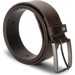Pasek Męski TOMMY HILFIGER - Smooth Leather Belt AM0AM03483 85 254. Brązowe paski męskie marki TOMMY HILFIGER, w paski, ze skóry. W wyprzedaży za 149,00 zł.