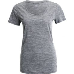 Icebreaker TECH LITE Tshirt basic gritstone heather. Szare topy sportowe damskie marki Icebreaker, l, z wełny. Za 259,00 zł.