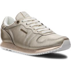 Sneakersy PEPE JEANS - Gable New Plain PLS30724 Gold 099. Żółte półbuty damskie marki Pepe Jeans, z jeansu. W wyprzedaży za 179,00 zł.