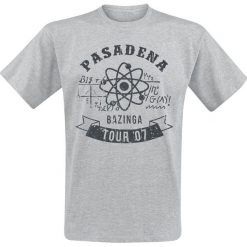 T-shirty męskie: The Big Bang Theory Bazinga Tour '07 T-Shirt odcienie jasnoszarego