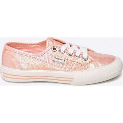Pepe Jeans - Tenisówki dziecięce. Szare buty sportowe dziewczęce marki Pepe Jeans, z gumy. W wyprzedaży za 139,90 zł.