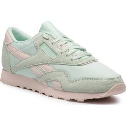 Buty Reebok - Cl Nylon DV3633 Storm Glow/Pale Pink. Różowe buty sportowe damskie Reebok, bez wzorów, ze skóry, bez obcasa, na płaskiej podeszwie, bez zapięcia. W wyprzedaży za 199,00 zł.