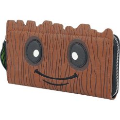 Portfele damskie: Guardians Of The Galaxy Loungefly – Groot Portfel brązowy