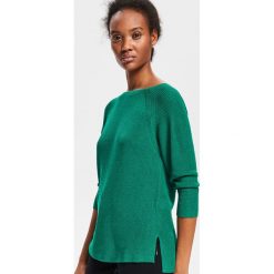 Gładki sweter - Zielony. Zielone swetry klasyczne damskie marki Reserved, s. Za 59,99 zł.