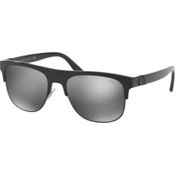 Polo Ralph Lauren - Okulary 0PH4132. Czarne okulary przeciwsłoneczne męskie marki Polo Ralph Lauren, z materiału. W wyprzedaży za 439,90 zł.