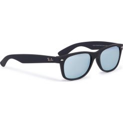 Okulary przeciwsłoneczne RAY-BAN - New Wayfarer 0RB2132 622/30 Black/Silver. Czarne okulary przeciwsłoneczne damskie Ray-Ban. W wyprzedaży za 449,00 zł.