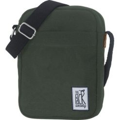 The Pack Society Unisex Zielona Torba Crossbody. Zielone torebki klasyczne damskie The Pack Society, bez wzorów, bez dodatków. Za 82,00 zł.