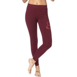 FOX legginsy damskie Enduration Legging S burgund. Czerwone jeansy damskie FOX, s, bez wzorów, z jeansu. Za 200,00 zł.