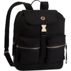 Plecak TOMMY HILFIGER - Youthful Nylon Mini Backpack AW0AW06436 002. Czarne plecaki damskie TOMMY HILFIGER, bez wzorów, z tworzywa sztucznego. W wyprzedaży za 319,00 zł.