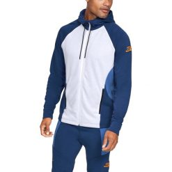 Under Armour SC30™ Kurtka Niebieski Biały. Niebieskie płaszcze męskie Under Armour, na wiosnę, l, bez wzorów, z bawełny, bez kaptura. Za 464,95 zł.