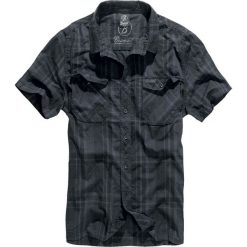 Brandit Roadstar Workershirt czarny/niebieski. Niebieskie koszule męskie marki Brandit, m, klasyczne, z klasycznym kołnierzykiem, z krótkim rękawem. Za 121,90 zł.