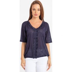 BLUZKA MERMAID SPORTALM. Bluzki damskie Sportalm, bez wzorów, eleganckie, bez kołnierzyka, bez rękawów. Za 649,00 zł.