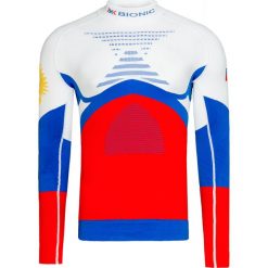 Koszulka męska X-BIONIC PATRIOT ROSJA. Czerwone koszulki męskie X BIONIC, m, bez wzorów, sportowe, z golfem, bez rękawów. W wyprzedaży za 406,00 zł.
