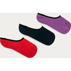 Vans - Stopki (3-pack). Skarpetki męskie Vans, z nadrukiem, z elastanu. Za 59,90 zł.