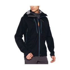 Fjällräven Keb Eco-Shell Jacket, Dark Navy | 555 | XXL. Niebieskie płaszcze męskie Fjällräven, xxl, bez wzorów. W wyprzedaży za 2321,32 zł.