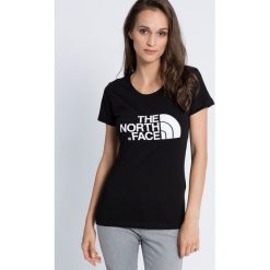The North Face - Top. Czarne topy damskie The North Face, s, z nadrukiem, z bawełny, z krótkim rękawem. Za 119,90 zł.