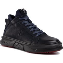Sneakersy TOGOSHI - TG-04-03-000087 607. Czarne sneakersy męskie Togoshi, na co dzień, bez wzorów, ze skóry ekologicznej, bez zapięcia. Za 469,00 zł.
