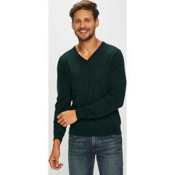 G-Star Raw - Sweter. Zielone swetry męskie G-Star RAW, s, bez wzorów, z wełny, retro, bez kołnierzyka, bez kaptura. W wyprzedaży za 269,90 zł.
