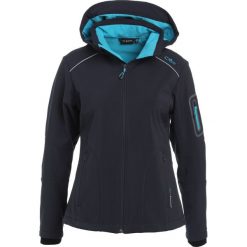 CMP WOMEN JACKET ZIP HOOD Kurtka Softshell antracite/curacao. Szare kurtki damskie marki CMP, z elastanu. W wyprzedaży za 252,85 zł.