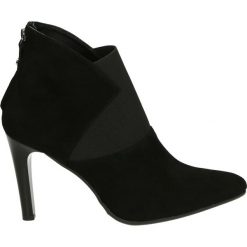 Botki - 19-38 VEL NER. Czarne botki damskie skórzane Venezia. Za 379,00 zł.