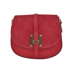Sofia Cardoni Skórzana torebka AW18SC3115 Rosso. Torebki klasyczne damskie Sofia Cardoni, bez wzorów, ze skóry, bez dodatków. W wyprzedaży za 316,00 zł.