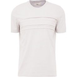 Folk PLEAT TEE Tshirt z nadrukiem silver grey. Szare t-shirty męskie Folk, m, z nadrukiem, z bawełny. Za 449,00 zł.