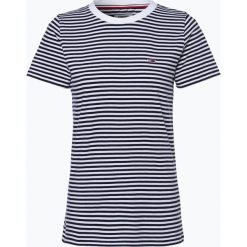 Tommy Jeans - T-shirt damski, niebieski. Niebieskie t-shirty damskie Tommy Jeans, s, w paski, z bawełny. Za 119,95 zł.