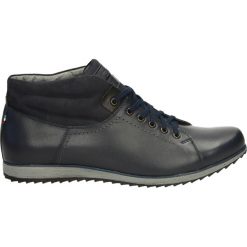 Botki męskie - 517 PEL BLU. Czarne botki męskie Venezia, z gumy. Za 199,00 zł.