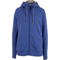 Bluza rozpinana bonprix szafirowy. Niebieskie bluzy damskie bonprix, bez wzorów, bez rękawów, bez kaptura. Za 44,99 zł.